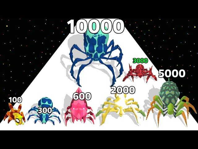 Sand Spider Battle - Level Up Spider Max Level Gameplay