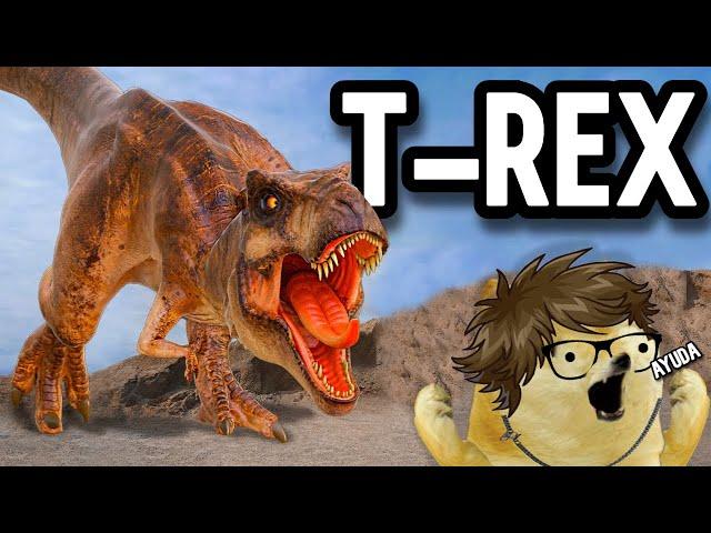 EL T-REX se come a una MADRE con DERECHO - Jurassic Park - Hilos con cheems