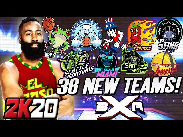 We Created 36 TEAMS in 2K20 - INSANE NBA 2K20 MyLeague EXPANSION! XBA Series Intro Fantasy Draft Ep1