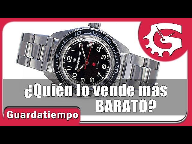 Descubriendo la TIENDA ONLINE MÁS ECONÓMICA de relojes VOSTOK. Meranom vs Vostokinc vs Komandirskie