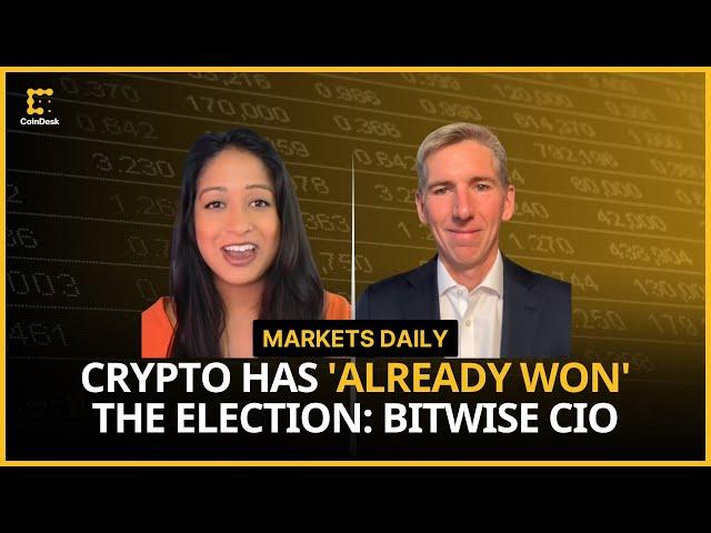 Crypto Has 'Already Won' the Election: Bitwise CIO Matt Hougan