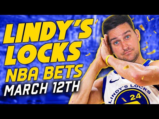 NBA Picks for EVERY Game Wednesday 3/12 | Best NBA Bets & Predictions | Lindy's Leans Likes & Locks