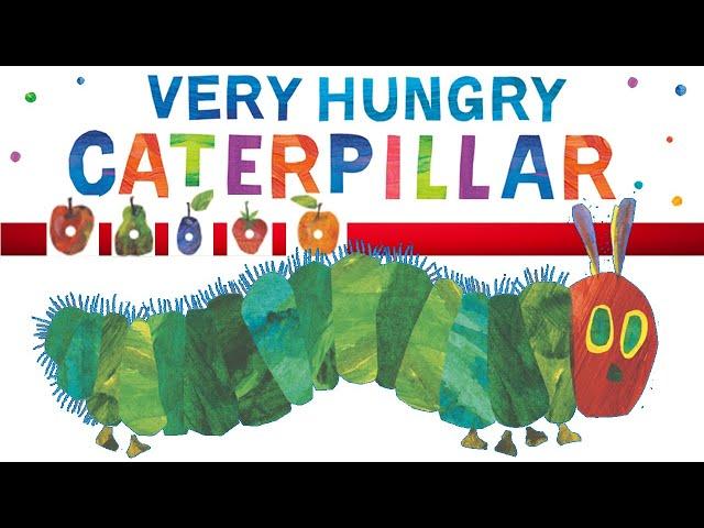 Very Hungry Caterpillar | Books for kids read aloud | Animated Reads 