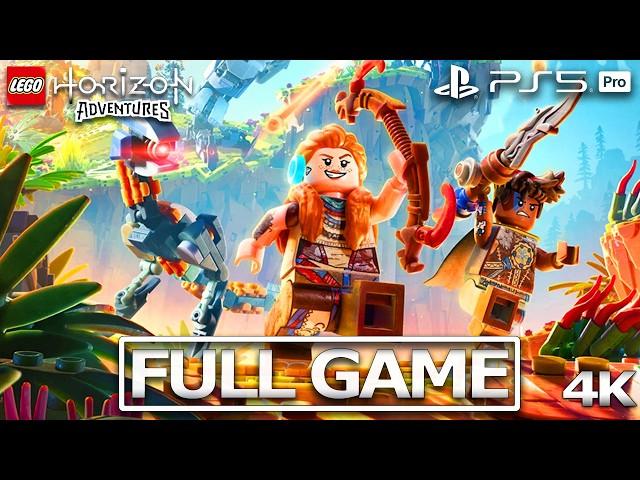 LEGO HORIZON ADVENTURES Full Gameplay Walkthrough / No Commentary【FULL GAME】PS5 PRO 4K Ultra HD