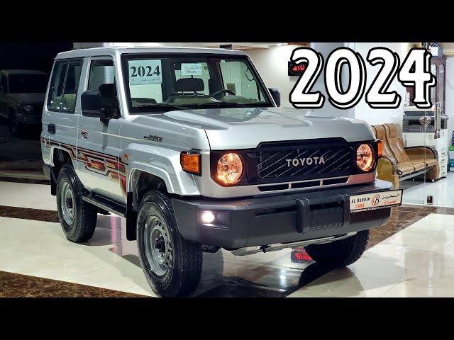 Just arrived  the new 2024 Toyota Land Cruiser “ 70 series “ short wheelbase version “ with price “