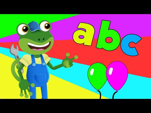 Learn ABC's at Gecko's Garage With Trucks | Learn The Alphabet & Phonics | Toddler Fun Learning