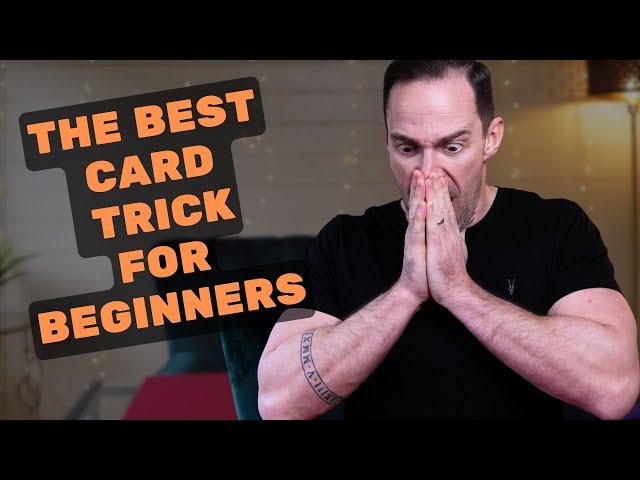 Shockingly EASY CARD TRICK for Beginners - This FOOLS EVERYONE!