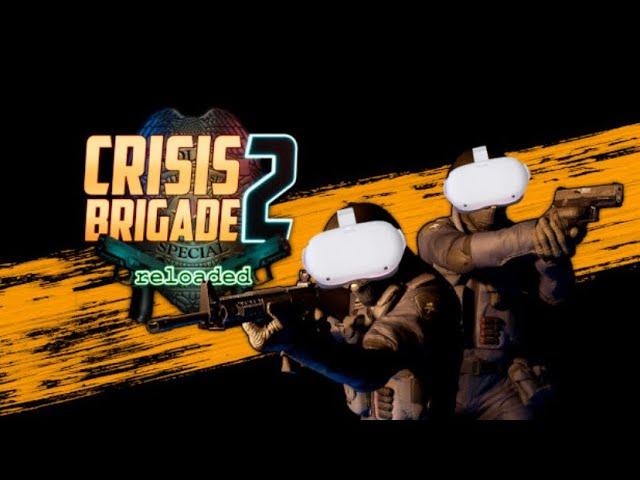 Time Crisis in VR .... BUT REALLY HARD! Crisis Brigade 2 Reloaded Quest 2