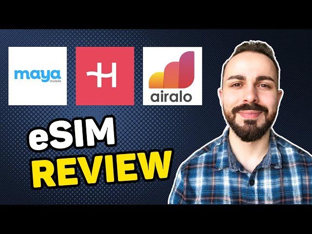 The Best Travel eSIM 2024 l Maya Mobile vs Holafly vs Airalo eSIM Review