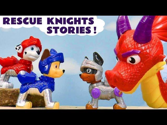 Rescue Knights Stories with Claw and his Dragon Sparks