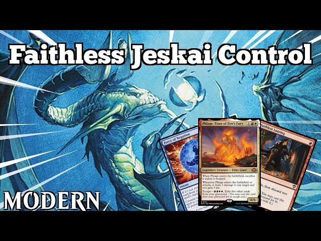 Absolutely INSANE Discard VALUE | Faithless Jeskai Control | Modern | MTGO