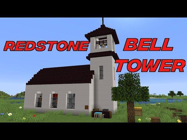 Working Redstone Bell Tower In Minecraft 1.15