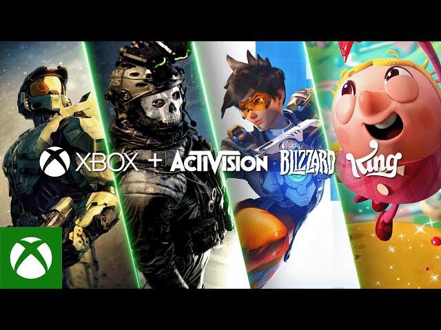 Activision Blizzard King Joins Xbox - Official Trailer