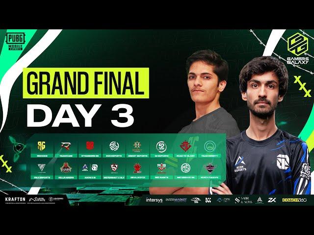 Gamers Galaxy Season 2 PUBGM | Grand Finals | Day 3