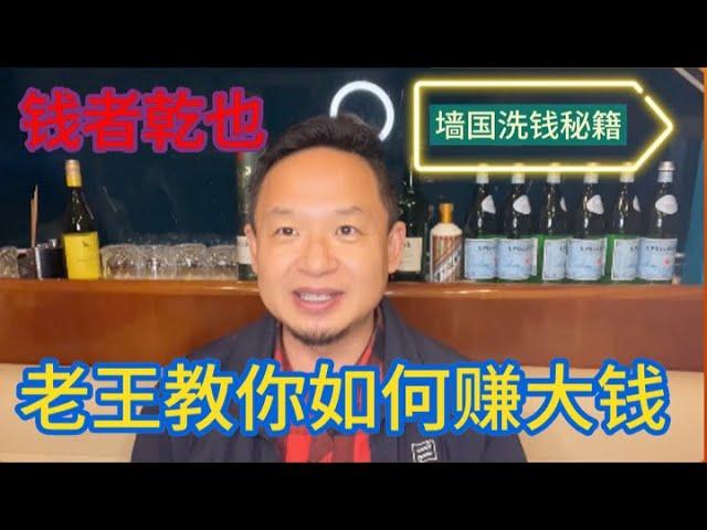 老王谈钱：如何赚到大钱，附送普通人墙内换汇保财秘籍