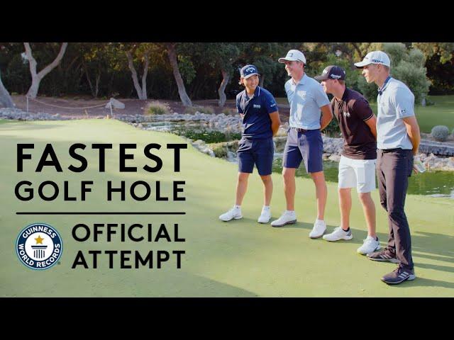 The Fastest Hole of Golf | Guinness World Records 2021 | Hero Challenge