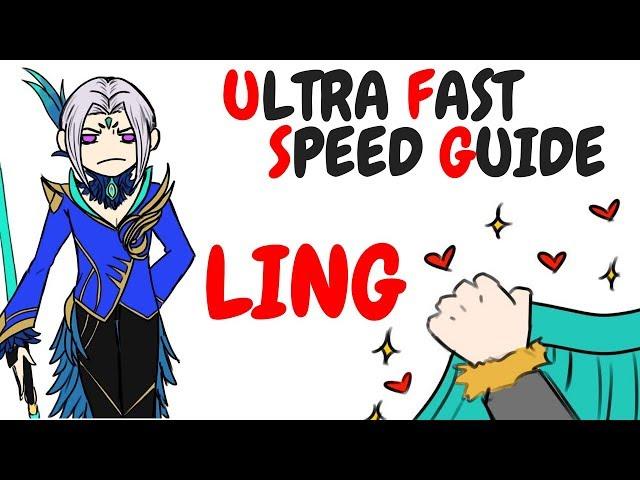 LING | Ultra Fast Speed Guide #25 | Shinmen Takezo | Mobile Legends