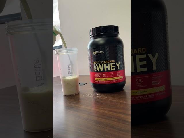 Simple French Vanilla Protein Shake #shorts #youtubeshorts