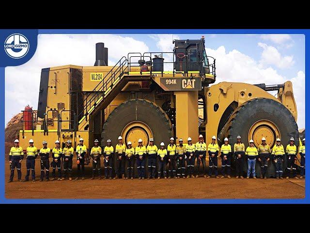 MASSIVE Wheel Loaders Loading TRUCKS and OTHER Equipment