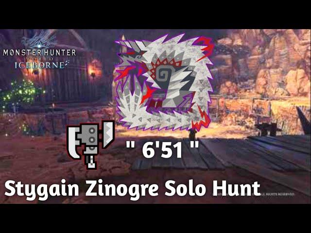 Daily hunt until monster hunter wilds Stygain Zinogre: switch axe ( MHW ICEBORN )