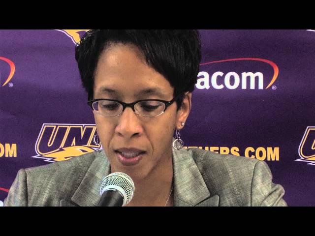 UNI Women's Basketball Media Day - Oct. 21, 2013 - replacing Jacqui Kalin