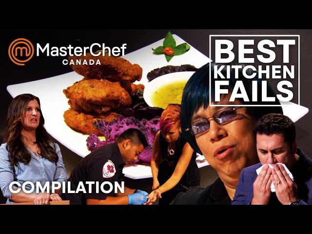 Best Kitchen Fails | MasterChef Canada | MasterChef World