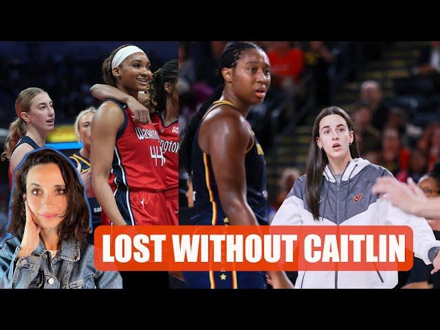 FEVER are lost without Caitlin. The Mystics rookies took over. White needs to make adjustments ASAP.