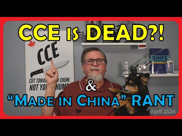 CCE is DEAD and Made in China RANT