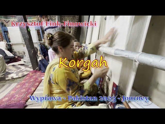 Weaving carpets in Korgah Culture Center