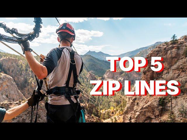 Top 5 Zip Lines in the Pikes Peak Region