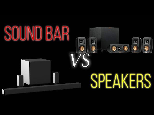 Sound Bar vs Speakers - Which One Is Best For You?