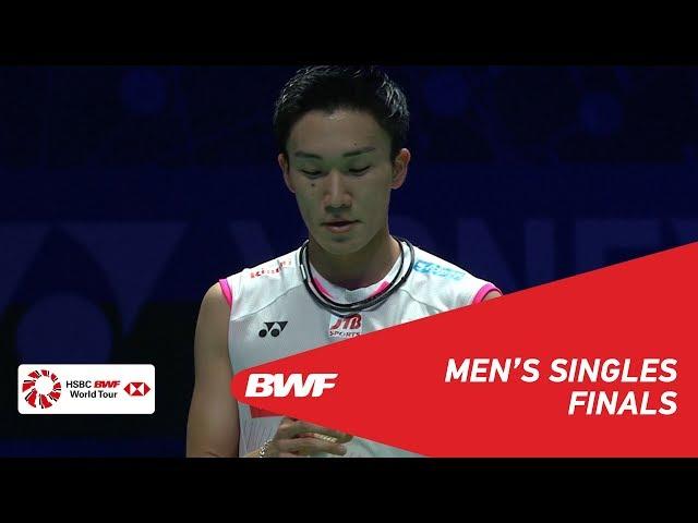 F | MS | Kento MOMOTA (JPN) [1] vs Viktor AXELSEN (DEN) [6] | BWF 2019