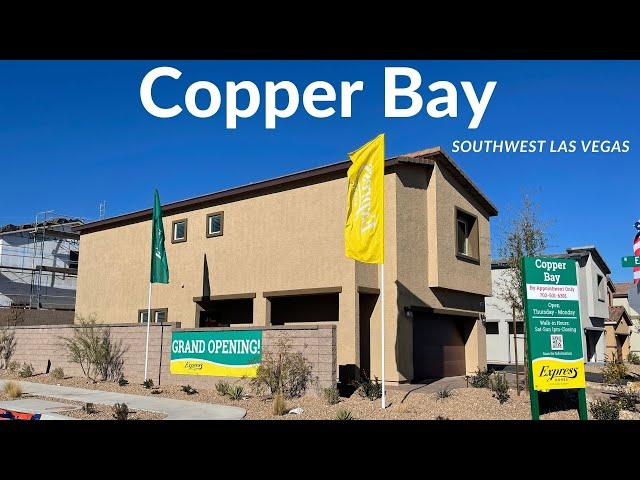 Copper Bay by DR Horton Express | Southwest Las Vegas Homes For Sale | 1865 Model Tour $425k+