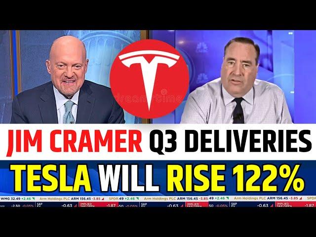 Tesla Will Rise 122% Said By Jim Cramer | TSLA Stock Q3 Deliveries