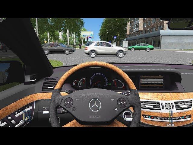 City Car Driving - Mercedes-Benz S65 AMG | Normal Driving