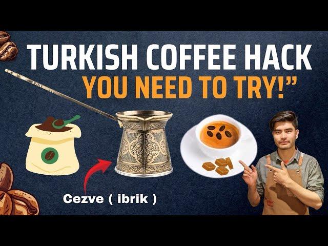 Turkish Coffee 101 : A Beginner’s Guide by Barista Asif Ali