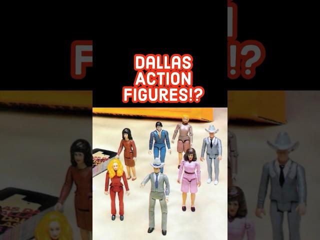 Unreleased Dallas Action Figures! #mego #actionfigures #80stoys