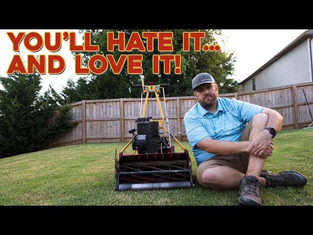 REEL MOWING - Why it's over-rated.