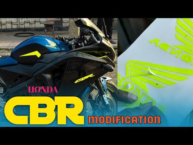 CBR 150 modification ️|| honda CBR|| bike modification|| moto wraps