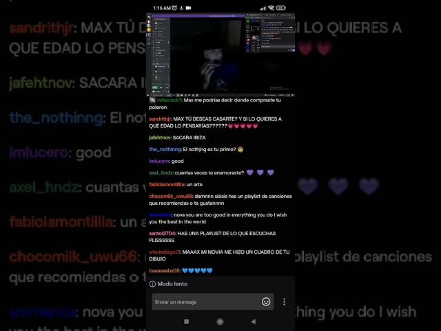 The nothįng es el primo d max?  así responde nova: