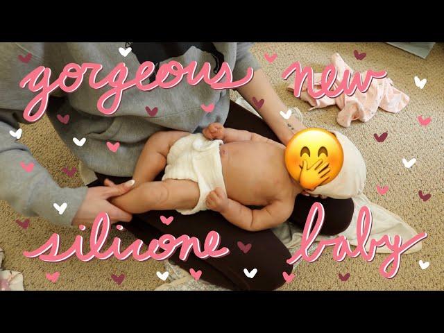 Full Body Silicone Baby Girl Box Opening! Gorgeous New Doll | Kelli Maple