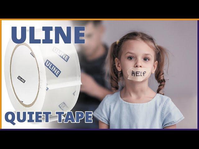 Uline Quiet Tape Review - Quiet Packing Tape