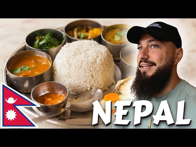 $4 Nepali Dal Bhat In Pokhara, Nepal 