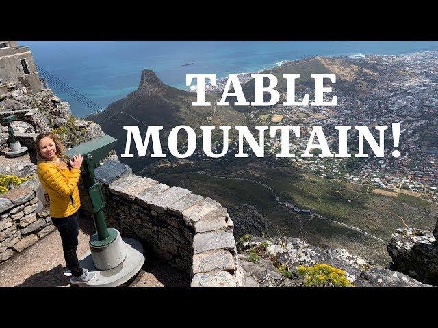 TABLE MOUNTAIN in CAPE TOWN  2018 vlog