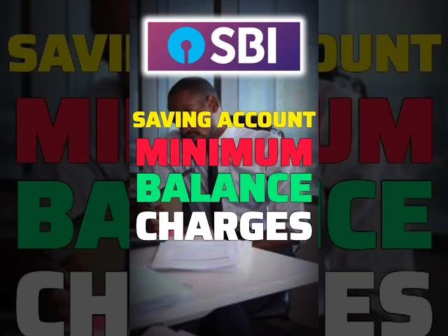 SBI Saving account minimum balance charges || Saving account SBI Fee and charges || SBI Account MAB