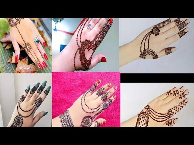 ||Top 30+ Trending Jewellery Mehandi Design 2020 || Mahi Mehandi Design ||