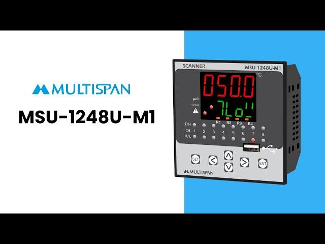 MSU 1248U-M1: Multispan Multichannel Scanner Instruction Guide