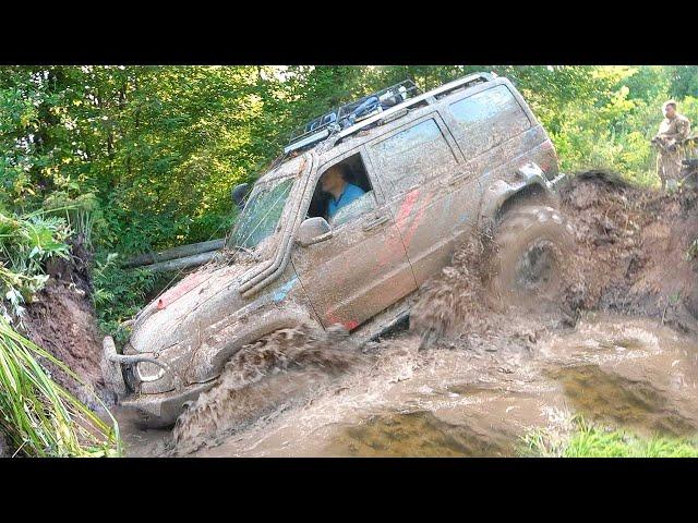 OFF ROAD ПО ЖЕСТИ! НЕОЖИДАННОЕ испытание для ОФФРОУД МОНСТРОВ Уаз Патриот, Уаз Хантер, JEEP Cherokee