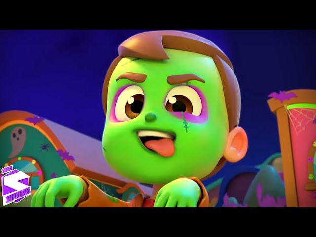 Halloween Family - Sing Along | Halloween Nursery Rhymes for Babies | Spooky Scary Cartoons for Kids