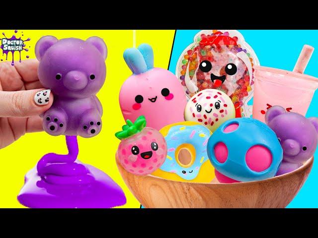 Let's Make Candy Salad with What's Inside Squishies! Doc's Playhouse